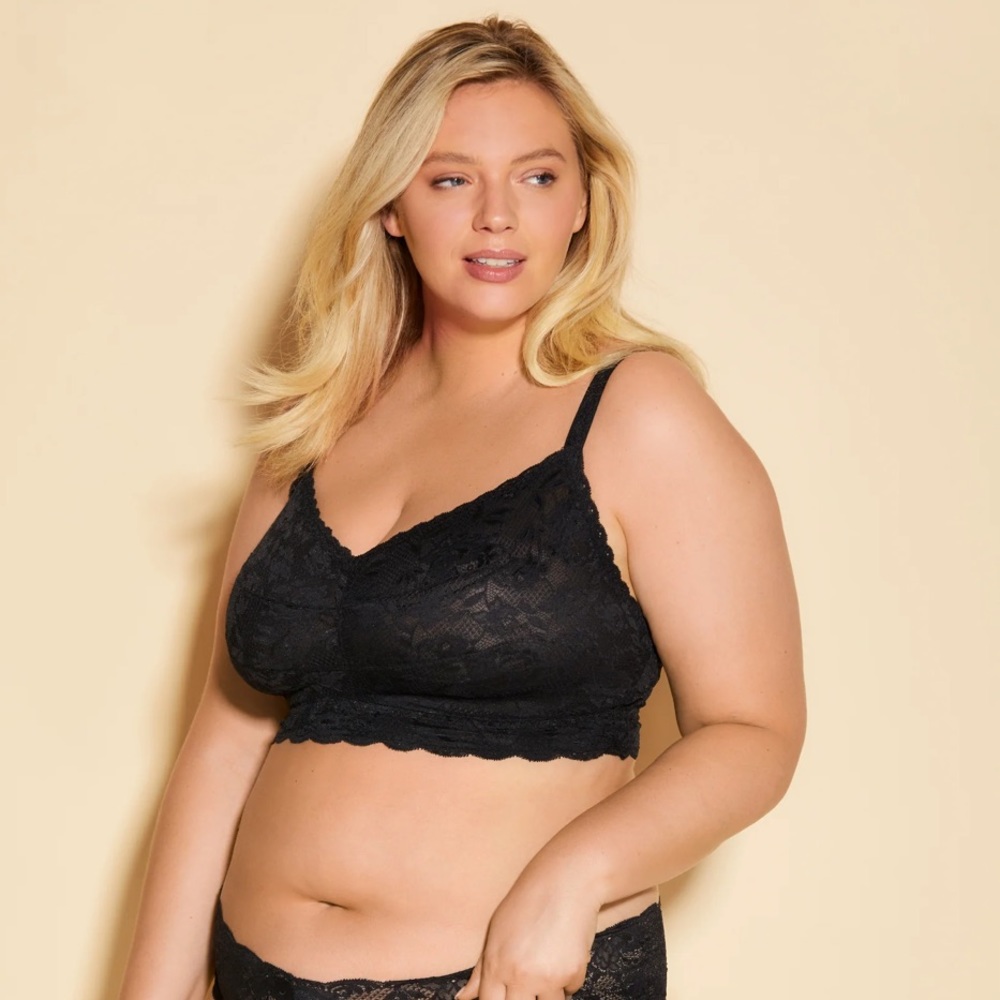 Cosabella Never Say Never Ultra Curvy Sweetie Bralette Black Small NEVER1321